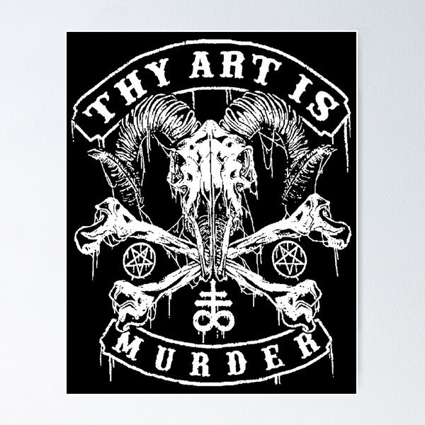 thy art is murder Poster RB1512 product Offical thyartismurders Merch