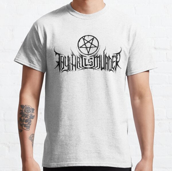 Thy Art Is Murder is an Australian metal band.  Sticker Classic T-Shirt RB1512 product Offical thyartismurders Merch