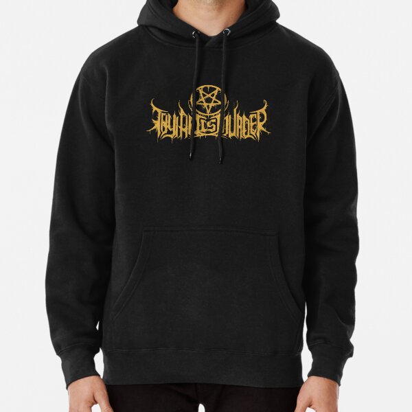 Thy Art Is Murder Gold Logo Pullover Hoodie RB1512 product Offical thyartismurders Merch