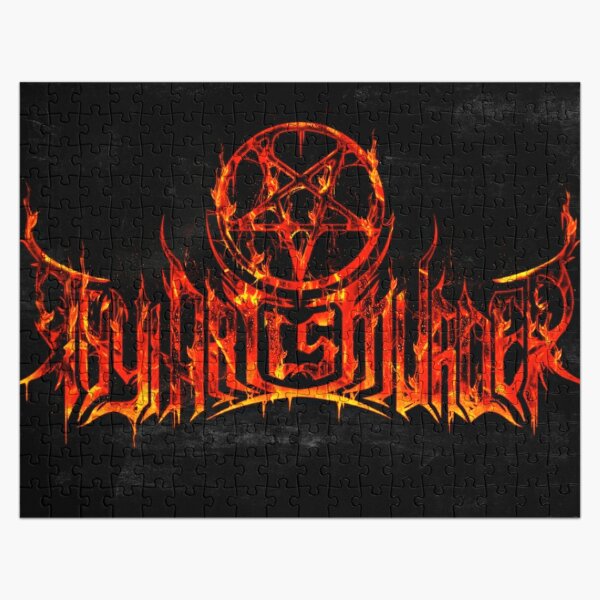 Thy Art Is Murder Fire Jigsaw Puzzle RB1512 product Offical thyartismurders Merch